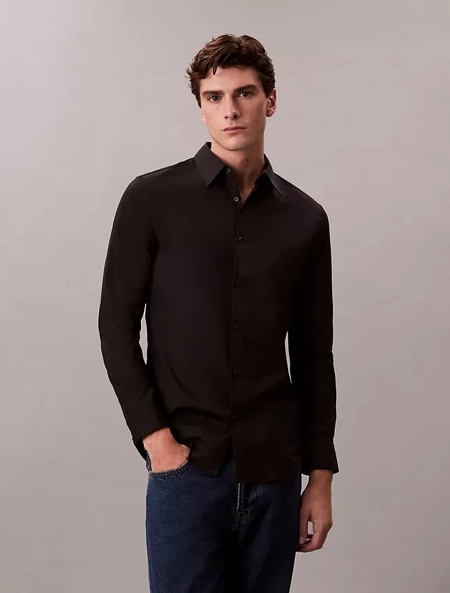 Πουκάμισο Supima Cotton Stretch Slim Πουκάμισο Supima Cotton Stretch Slim