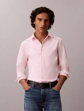 Πουκάμισο Supima Cotton Stretch Slim