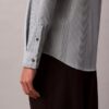 Πουκάμισο Supima Stretch Slim με ρίγες βαμμένες στο νήμα
