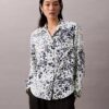 Πουκάμισο Utility Shirt με κουμπιά, χαλαρή γραμμή και τύπωμα