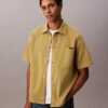 Πρακτικό, χαλαρό Utility Shirt με κουμπιά