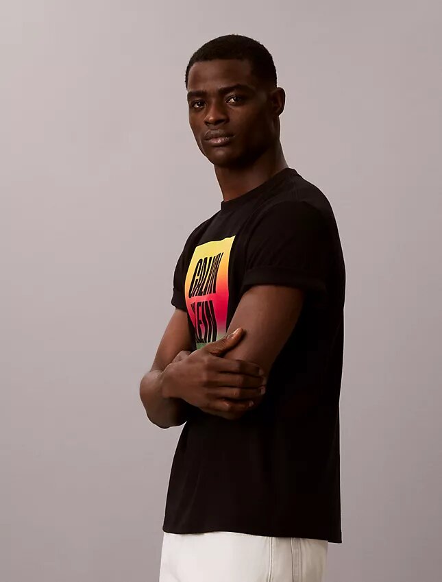 Pride Logo Block Easy Tee Pride Logo Block Easy Tee