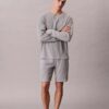 Πυτζάμα Henley με πλέξη βάφλας Πυτζάμα Henley με πλέξη βάφλας