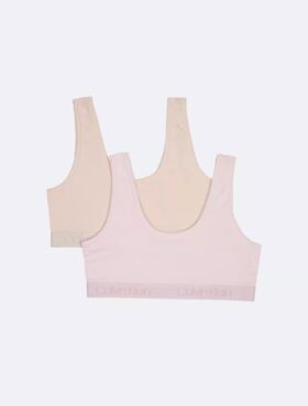 Σετ 2 Bralette με λωρίδα λογότυπου για κορίτσια