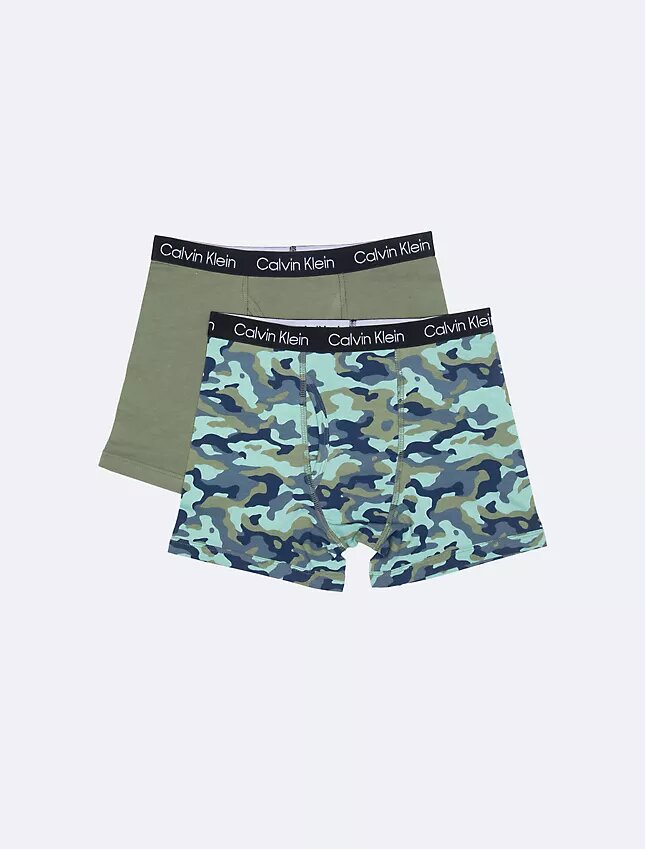 Σετ 2 βαμβακερών Cotton Stretch μποξεράκια για αγόρια Σετ 2 βαμβακερών Cotton Stretch μποξεράκια για αγόρια