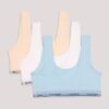 Σετ 3 Bralette με στρογγυλό λαιμό για κορίτσια Σετ 3 Bralette με στρογγυλό λαιμό για κορίτσια