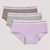 Σετ 3 Hipster από Cotton Stretch για κορίτσια