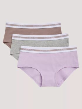 Σετ 3 Hipster από Cotton Stretch για κορίτσια