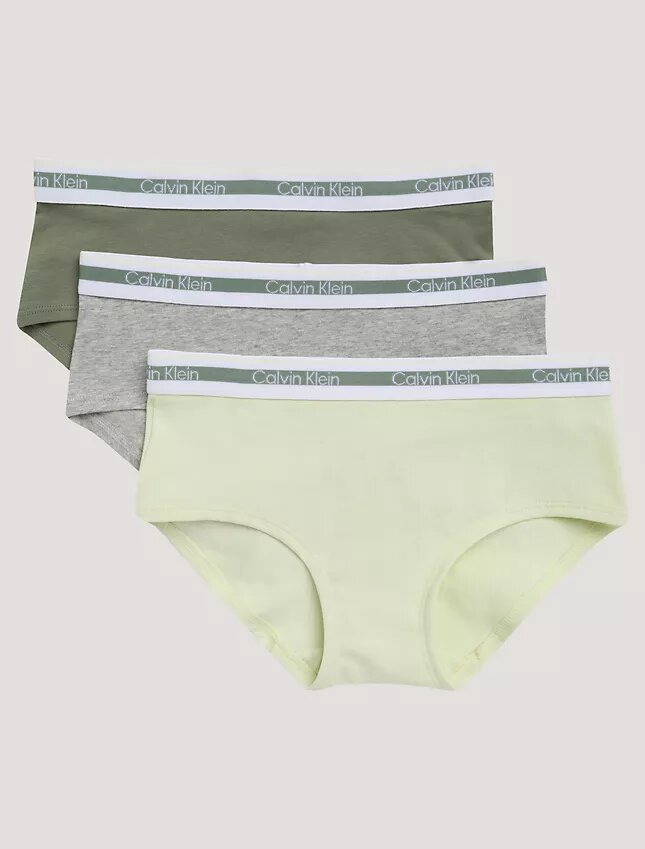 Σετ 3 Hipster από Cotton Stretch για κορίτσια Σετ 3 Hipster από Cotton Stretch για κορίτσια