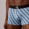 Σετ 3 τεμαχίων Cotton Stretch βαμβακερών σορτς με γραφικό Monogram