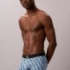 Σετ 3 τεμαχίων Cotton Stretch βαμβακερών σορτς με γραφικό Monogram