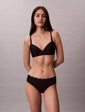 Σετ 3 τεμαχίων Hipster από ελαστική Microfiber με δαντέλα