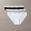 Σετ 3 τεμαχίων στρινγκ Bikini από Cotton Stretch βαμβάκι