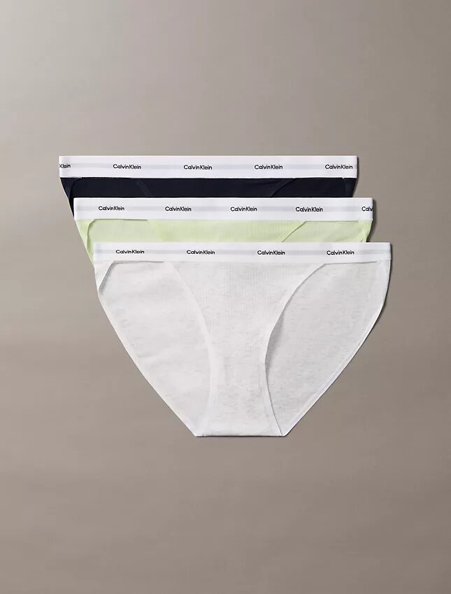 Σετ 3 τεμαχίων στρινγκ Bikini από Cotton Stretch βαμβάκι Σετ 3 τεμαχίων στρινγκ Bikini από Cotton Stretch βαμβάκι