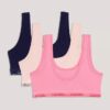 Σετ 3 βαμβακερών Cotton Stretch Bralette για κορίτσια Σετ 3 βαμβακερών Cotton Stretch Bralette για κορίτσια