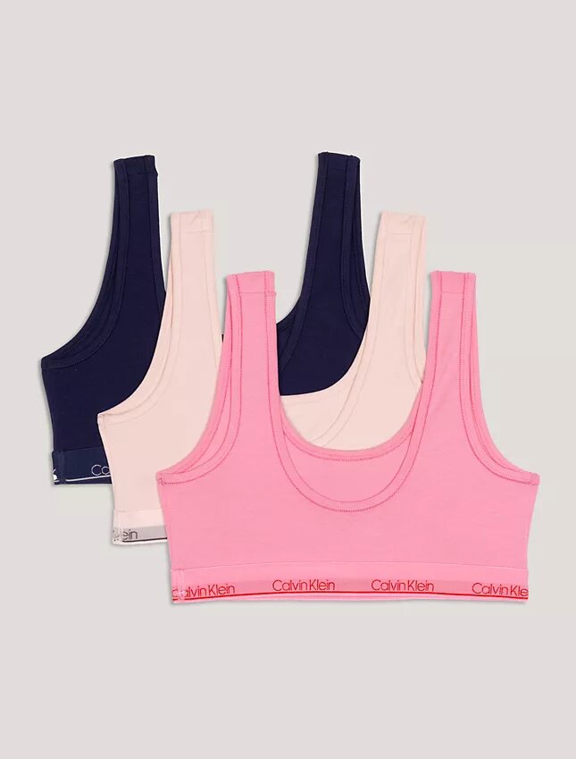Σετ 3 βαμβακερών Cotton Stretch Bralette για κορίτσια Σετ 3 βαμβακερών Cotton Stretch Bralette για κορίτσια