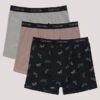 Σετ 3 βαμβακερών Cotton Stretch Μποξεράκια για αγόρια Σετ 3 βαμβακερών Cotton Stretch Μποξεράκια για αγόρια