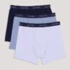Σετ 3 βαμβακερών Cotton Stretch Μποξεράκια για αγόρια