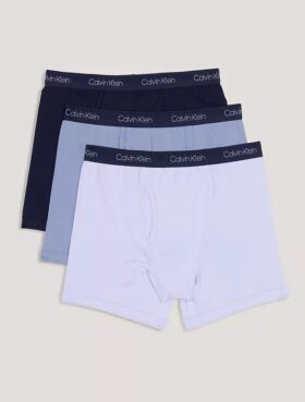 Σετ 3 βαμβακερών Cotton Stretch Μποξεράκια για αγόρια