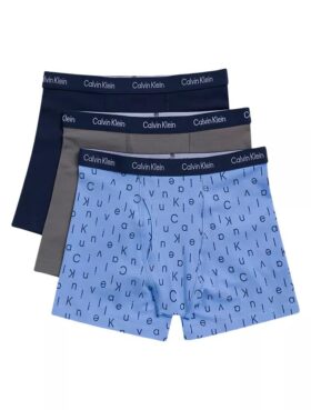 Σετ 3 βαμβακερών Cotton Stretch Μποξεράκια για αγόρια