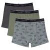 Σετ 3 βαμβακερών Cotton Stretch Μποξεράκια για αγόρια Σετ 3 βαμβακερών Cotton Stretch Μποξεράκια για αγόρια