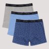 Σετ 3 βαμβακερών Cotton Stretch Μποξεράκια για αγόρια Σετ 3 βαμβακερών Cotton Stretch Μποξεράκια για αγόρια