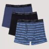 Σετ 3 βαμβακερών Cotton Stretch Μποξεράκια για αγόρια