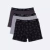 Σετ 3 βαμβακερών Cotton Stretch Μποξεράκια για αγόρια Σετ 3 βαμβακερών Cotton Stretch Μποξεράκια για αγόρια