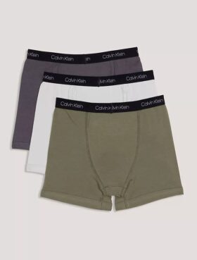 Σετ 3 βαμβακερών Cotton Stretch Μποξεράκια για αγόρια
