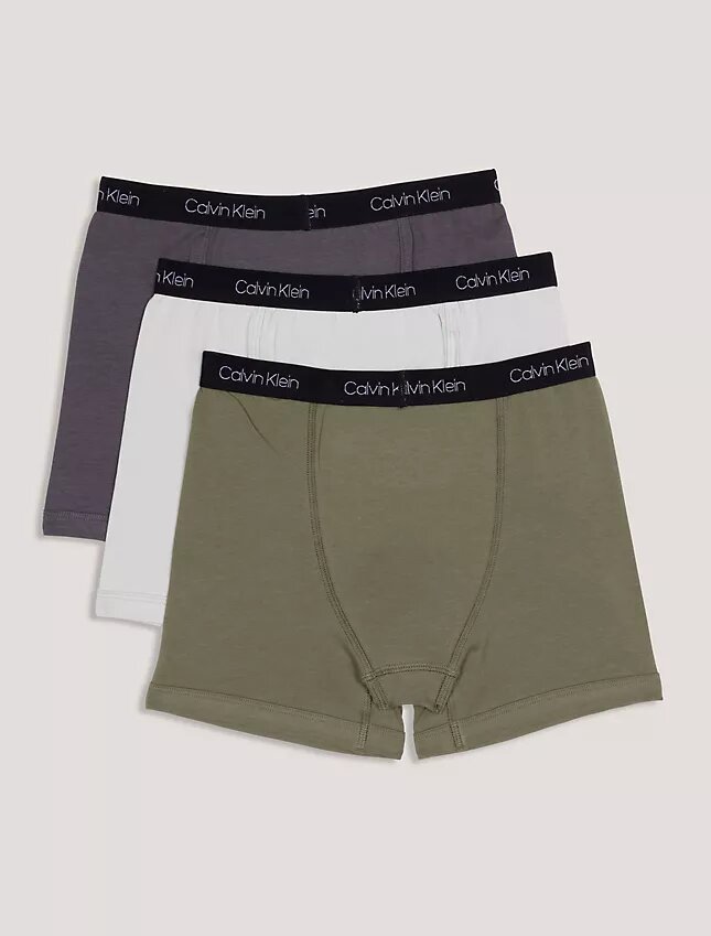 Σετ 3 βαμβακερών Cotton Stretch Μποξεράκια για αγόρια Σετ 3 βαμβακερών Cotton Stretch Μποξεράκια για αγόρια