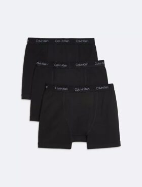 Σετ 3 βαμβακερών Cotton Stretch Μποξεράκια για αγόρια