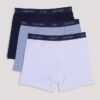 Σετ 3 βαμβακερών Cotton Stretch Μποξεράκια για αγόρια