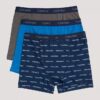 Σετ 3 βαμβακερών Cotton Stretch Μποξεράκια για αγόρια