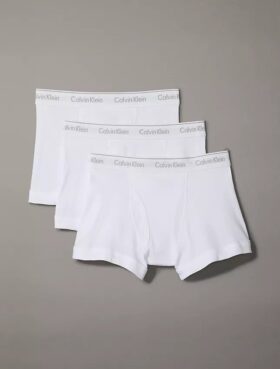 Σετ 3 βαμβακερών κλασικών Boxer Trunks