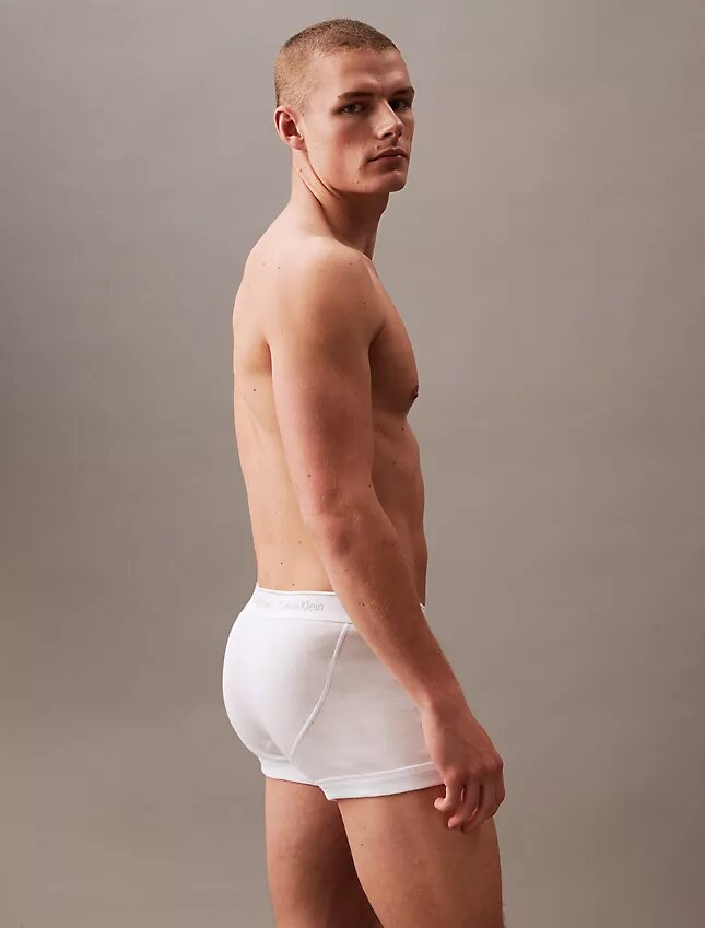 Σετ 3 βαμβακερών κλασικών Boxer Trunks Σετ 3 βαμβακερών κλασικών Boxer Trunks