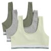 Σετ 3 βραδινών Bralette από Cotton Stretch για κορίτσια Σετ 3 βραδινών Bralette από Cotton Stretch για κορίτσια