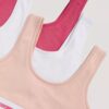 Σετ 3 βραδινών Bralette από Cotton Stretch για κορίτσια Σετ 3 βραδινών Bralette από Cotton Stretch για κορίτσια