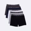Σετ 5 βαμβακερών Cotton Stretch μποξεράκια για αγόρια Σετ 5 βαμβακερών Cotton Stretch μποξεράκια για αγόρια