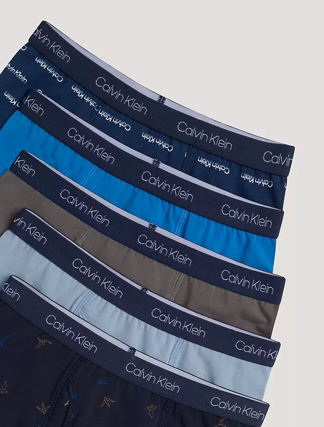 Σετ 5 βαμβακερών Cotton Stretch μποξεράκια για αγόρια Σετ 5 βαμβακερών Cotton Stretch μποξεράκια για αγόρια