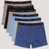 Σετ 6 μποξεράκια Cotton Stretch για αγόρια Boxer Brief Σετ 6 μποξεράκια Cotton Stretch για αγόρια Boxer Brief