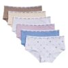 Σετ 6 βαμβακερών Cotton Stretch Hipster για κορίτσια Σετ 6 βαμβακερών Cotton Stretch Hipster για κορίτσια
