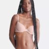 Sheer Marquisette ελαφρώς επενδεδυμένο σουτιέν demi Sheer Marquisette ελαφρώς επενδεδυμένο σουτιέν demi
