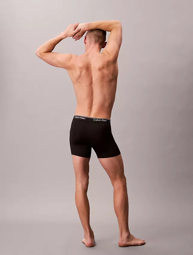Σλιπ Boxer Brief από ελαστική μικροΐνη σε συσκευασία των 3 τεμαχίων Σλιπ Boxer Brief από ελαστική μικροΐνη σε συσκευασία των 3 τεμαχίων