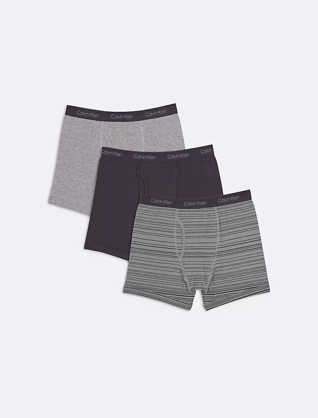 Σλιπ Boxer Brief για αγόρια από Cotton Stretch με ελαστικό λογότυπο, σε συσκευασία 2 τεμαχίων Σλιπ Boxer Brief για αγόρια από Cotton Stretch με ελαστικό λογότυπο, σε συσκευασία 2 τεμαχίων