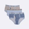 Σλιπ για αγόρια από Cotton Stretch με λογότυπο, σε συσκευασία των 3 τεμαχίων Σλιπ για αγόρια από Cotton Stretch με λογότυπο, σε συσκευασία των 3 τεμαχίων