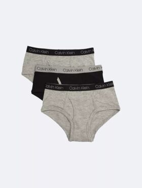 Σλιπ για αγόρια από Cotton Stretch με λογότυπο, σε συσκευασία των 3 τεμαχίων