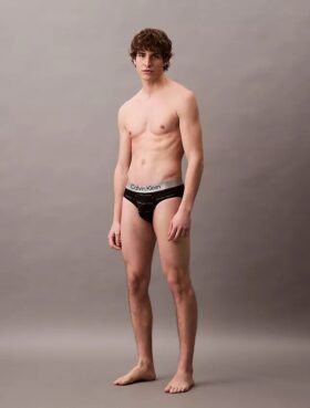 Σλιπ με ελαστική μέση από βουρτσισμένη Microfiber