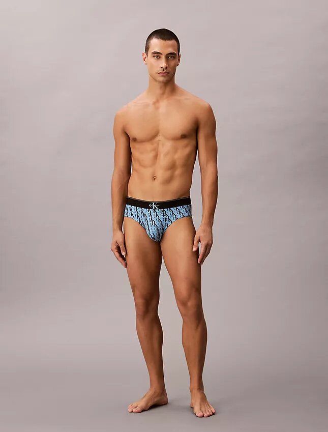Σλιπ με γραφικό Monogram από ελαστική Microfiber Σλιπ με γραφικό Monogram από ελαστική Microfiber