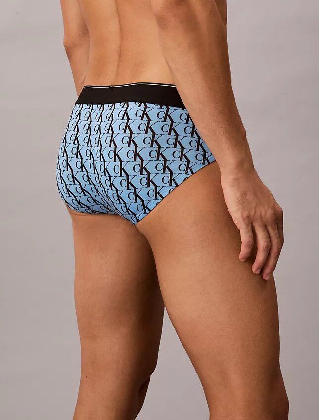 Σλιπ με γραφικό Monogram από ελαστική Microfiber Σλιπ με γραφικό Monogram από ελαστική Microfiber