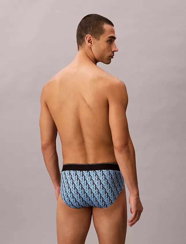 Σλιπ με γραφικό Monogram από ελαστική Microfiber Σλιπ με γραφικό Monogram από ελαστική Microfiber